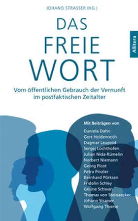 Strasser |  Das freie Wort | Buch |  Sack Fachmedien