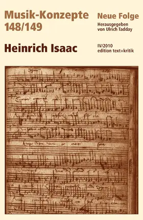  Heinrich Isaac | Buch |  Sack Fachmedien