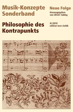  Philosophie des Kontrapunkts | Buch |  Sack Fachmedien