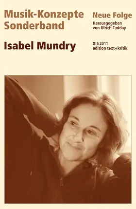  Isabel Mundry | Buch |  Sack Fachmedien
