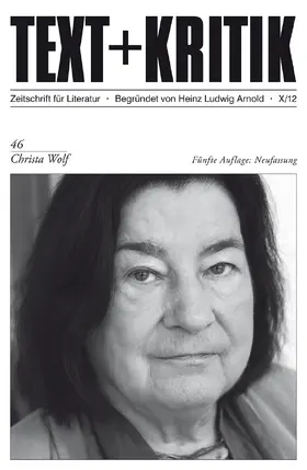 Arnold |  Christa Wolf | Buch |  Sack Fachmedien