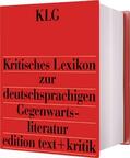 Korte / Arnold |  Kritisches Lexikon zur deutschsprachigen Gegenwartsliteratur (KLG) | Loseblattwerk |  Sack Fachmedien