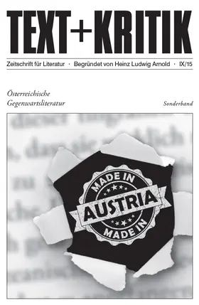 Arnold / Korte | Österreichische Gegenwartsliteratur | E-Book | sack.de
