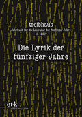 Häntzschel / Hanuschek / Leuschner |  Die Lyrik der fünfziger Jahre | Buch |  Sack Fachmedien