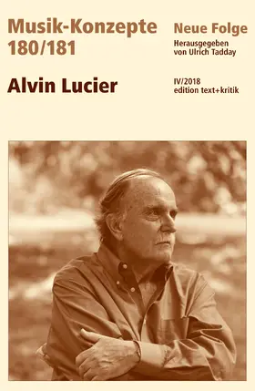  Alvin Lucier | Buch |  Sack Fachmedien