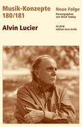 Tadday / Metzger / Riehn |  Alvin Lucier | Buch |  Sack Fachmedien