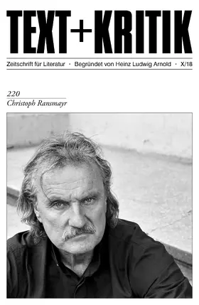 Arnold / Wohlleben | Christoph Ransmayr | E-Book | www.sack.de