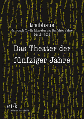 Häntzschel / Hanuschek / Leuschner | Das Theater der fünfziger Jahre | Buch | sack.de