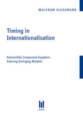 Klussmann | Timing in Internationalisation | Buch | 978-3-86924-530-0 | sack.de