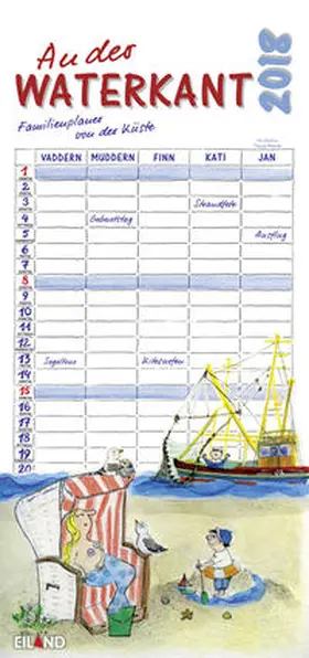 An der Waterkant 2018 | Sonstiges | 978-3-86926-491-2 | www.sack.de