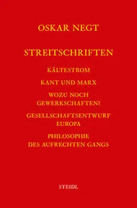 Negt |  Werkausgabe Bd. 18 / Streitschriften | Buch |  Sack Fachmedien