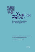  Baltische Studien, Pommersche Jahrbücher für Landesgeschichte. Band 103 NF | Buch |  Sack Fachmedien