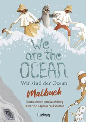 Watson |  We are the Ocean - Wir sind der Ozean - Malbuch für Kinder | Buch |  Sack Fachmedien