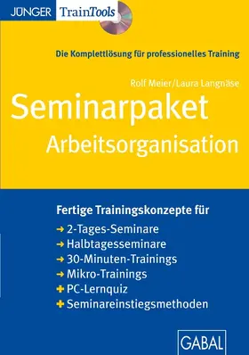 Meier |  Seminarpaket Arbeitsorganisation (CD-ROM) | Sonstiges |  Sack Fachmedien