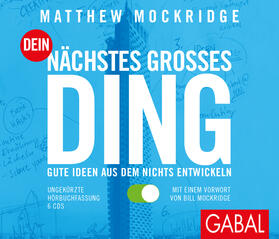 Mockridge | Dein nächstes großes Ding | Sonstiges | 978-3-86936-816-0 | sack.de