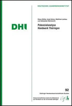 Markworth / Bizer / Lankau |  Potenzialanalyse Handwerk Thüringen | Buch |  Sack Fachmedien
