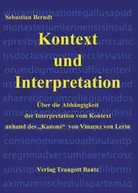 Berndt |  Kontext und Interpretation | eBook | Sack Fachmedien