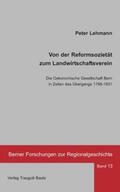 Lehmann |  Von der Reformsozietät zum Landwirtschaftsverein | eBook | Sack Fachmedien
