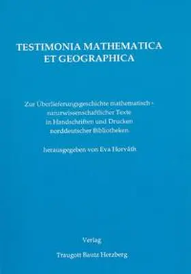 Horváth |  Testimonia Mathematica et Geographica | eBook | Sack Fachmedien