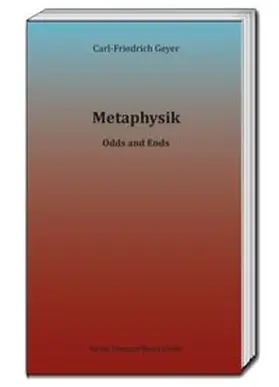 Geyer |  Metaphysik | eBook | Sack Fachmedien
