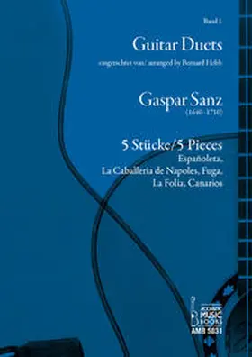  Gaspar Sanz. 5 Stücke/5 Pieces. | Buch |  Sack Fachmedien