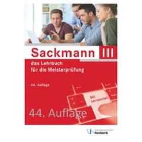 Bernasch-Lieber / Busch / Franz | Sackmann - das Lehrbuch für die Meisterprüfung Teil III | Medienkombination | 978-3-86950-523-7 | sack.de