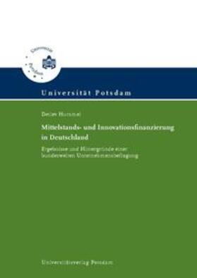 Hummel | Mittelstands- und Innovationsfinanzierung in Deutschland | Buch | 978-3-86956-073-1 | sack.de