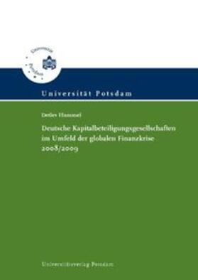 Hummel | Deutsche Kapitalbeteiligungsgesellschaften im Umfeld der globalen Finanzkrise 2008/2009 | Buch | 978-3-86956-117-2 | sack.de