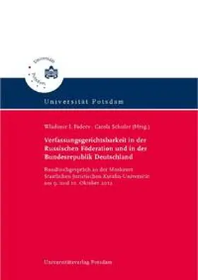 Straschun / Narutto / Michaleva |  Verfassungsgerichtsbarkeit in der Russischen Föderation und in der Bundesrepublik Deutschland | Buch |  Sack Fachmedien