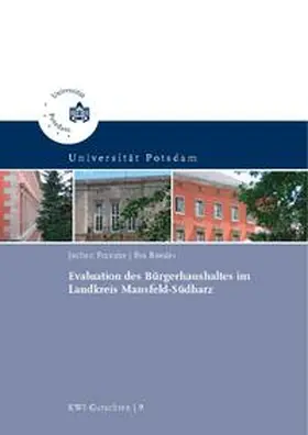 Franzke / Roeder |  Evaluation des Bürgerhaushaltes im Landkreis Mansfeld-Südharz | Buch |  Sack Fachmedien