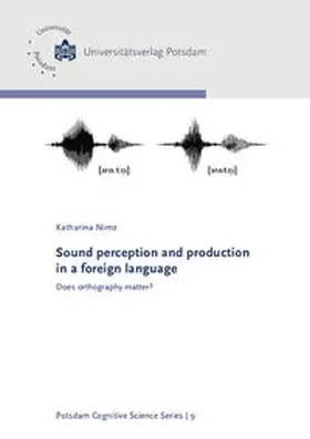 Nimz |  Sound perception and production in a foreign language | Buch |  Sack Fachmedien
