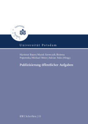 Princ / Jedrzejczak / Staniszewska | Publizisierung öffentlicher Aufgaben | Buch | 978-3-86956-417-3 | sack.de