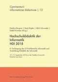 Weicker / Larisch / Keverpütz |  Hochschuldidaktik der Informatik HDI 2018 | Buch |  Sack Fachmedien