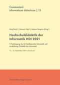 Desel / Opel / Siegeris |  Hochschuldidaktik Informatik (HDI) 2021 | Buch |  Sack Fachmedien