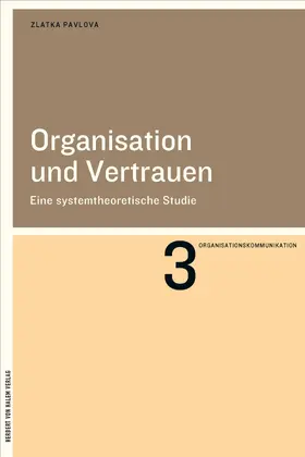 Pavlova |  Organisation und Vertrauen | eBook | Sack Fachmedien
