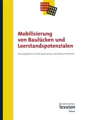Spannowsky / Hofmeister | Mobilisierung von Baulücken und Leerstandspotenzialen | E-Book | www.sack.de