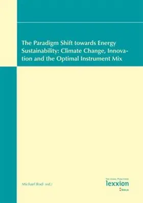 Rodi |  The Paradigm Shift towards Energy Sustainability: Climate Change, Innovation and the Optimal Instrument Mix | eBook | Sack Fachmedien