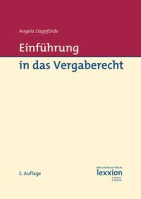 Dageförde | Einführung in das Vergaberecht | Buch | 978-3-86965-148-4 | sack.de