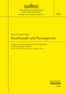Jarass | Einzelhandel und Planungsrecht | E-Book | sack.de