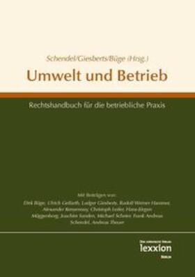 Giesberts / Büge / Schendel | Umwelt und Betrieb | Buch | 978-3-86965-192-7 | sack.de