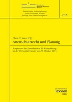 Jarass | Artenschutzrecht und Planung | Buch | 978-3-86965-289-4 | sack.de