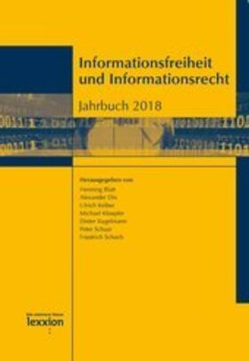 Dix / Blatt / Kloepfer | Informationsfreiheit und Informationsrecht | Buch | 978-3-86965-341-9 | sack.de