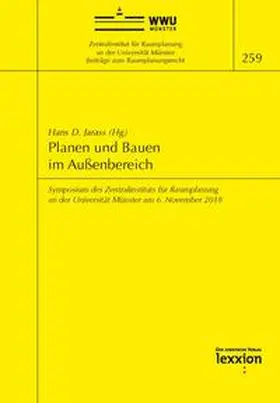 Jarass |  Planen und Bauen im Außenbereich | Buch |  Sack Fachmedien