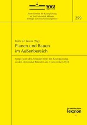 Jarass | Planen und Bauen im Außenbereich | Buch | 978-3-86965-343-3 | sack.de
