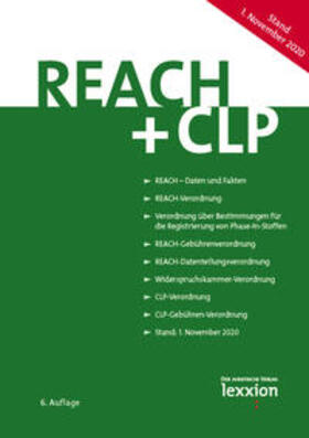  REACH + CLP | Buch |  Sack Fachmedien