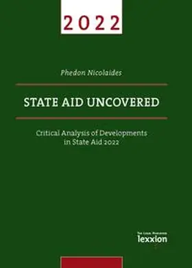 Nicolaides | State Aid Uncovered | Buch | 978-3-86965-397-6 | www.sack.de