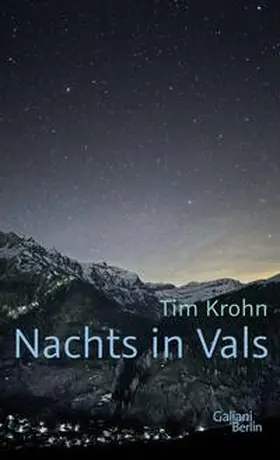 Krohn |  Nachts in Vals | Buch |  Sack Fachmedien