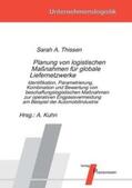 Thissen / Kuhn |  Planung von logistischen Maßnahmen für globale Liefernetzwerke | Buch |  Sack Fachmedien