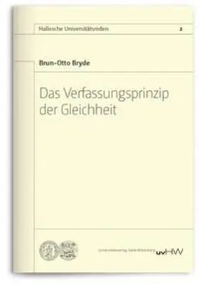 Bryde |  Das Verfassungsprinzip der Gleichheit | Buch |  Sack Fachmedien