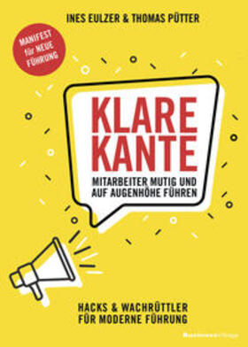 Eulzer / Pütter | KLARE KANTE | Buch | 978-3-86980-460-6 | sack.de